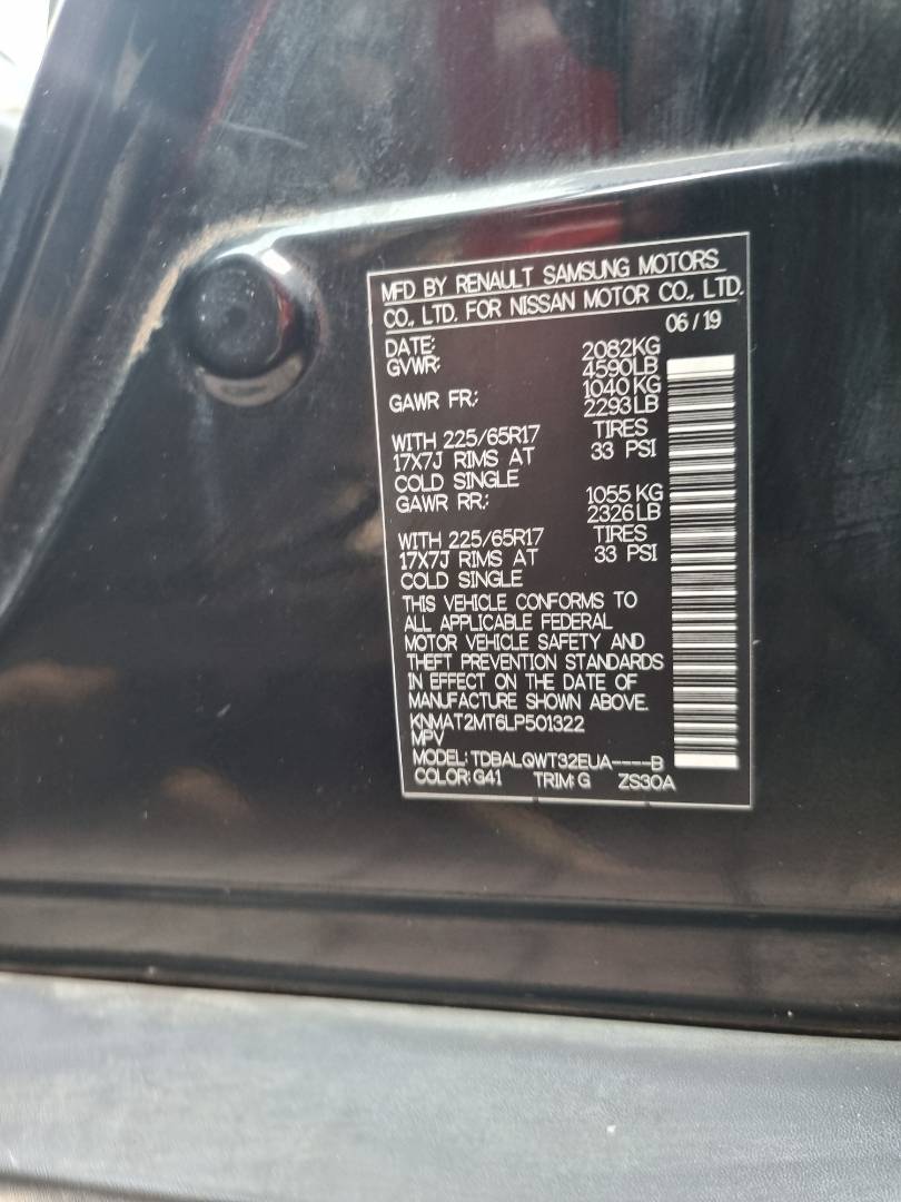 2020 NISSAN ROGUE — 152127 Miles — Lot 214587 — Souq - Marhaba Auctions Used Cars - Image 10