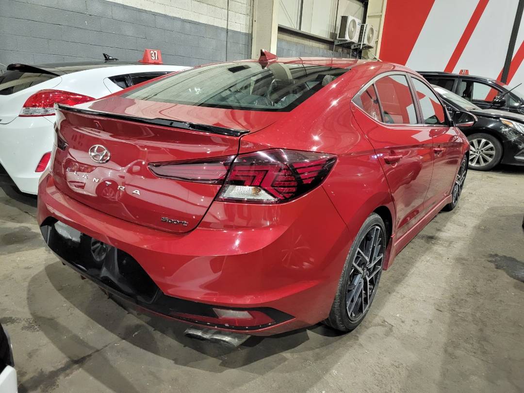 2019 HYUNDAI ELANTRA — 124740 Miles — Lot U813625 — Main - Marhaba Auctions Used Cars - Image 3