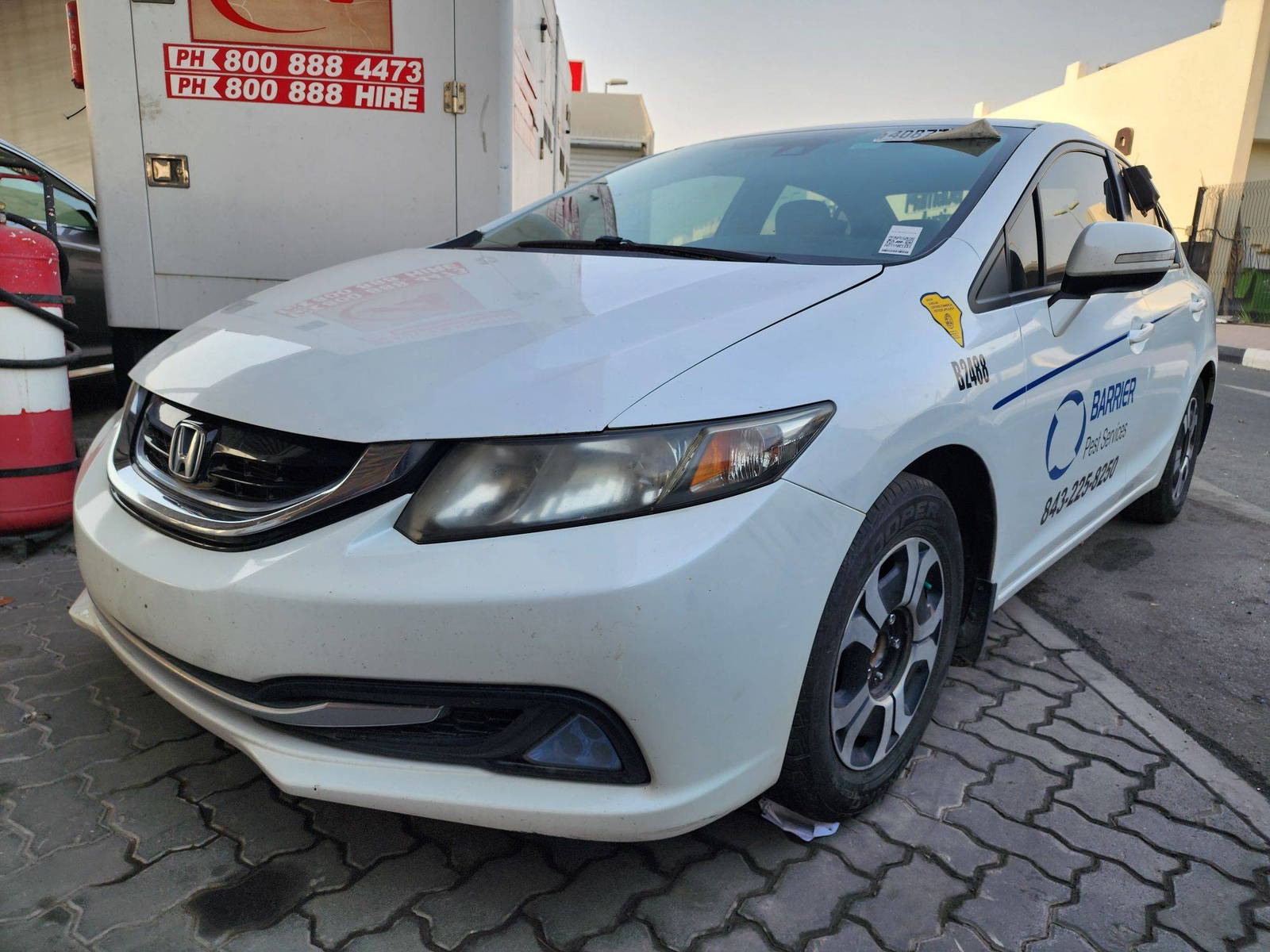 2013 HONDA CIVIC — 163029 Miles — Lot 40877584 — Souq - Marhaba Auctions Used Cars - Image 8
