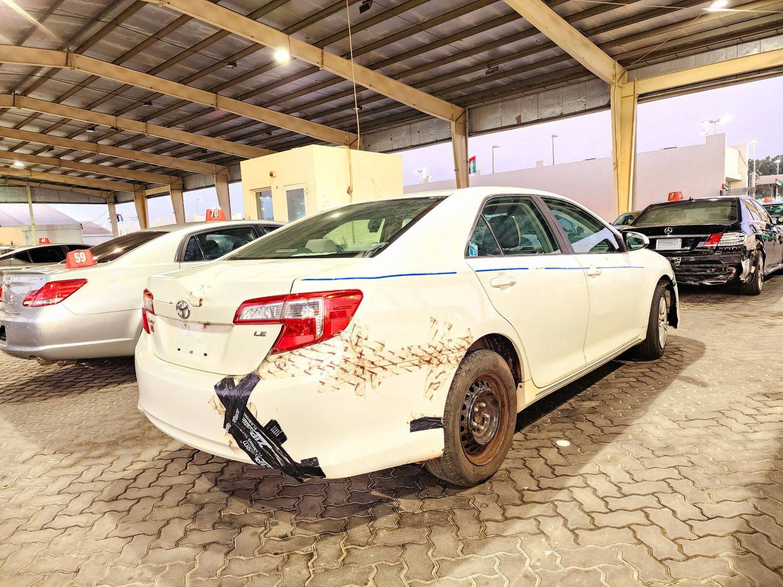2012 TOYOTA CAMRY — 176385 Miles — Lot 570927 — Souq - Marhaba Auctions Used Cars - Image 3