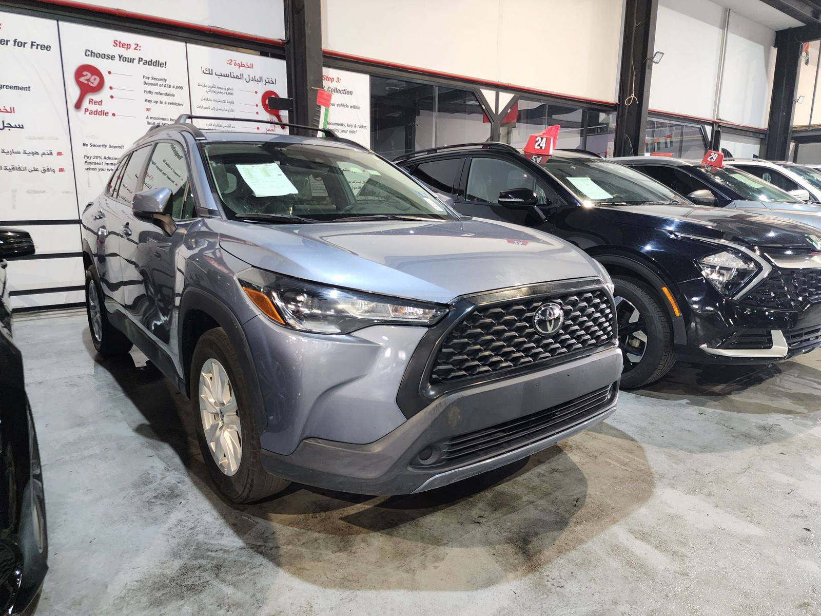 2022 TOYOTA COROLLA CROSS LE — 40201 Miles — Lot NV004261 — Main - Marhaba Auctions Used Cars - Image 4