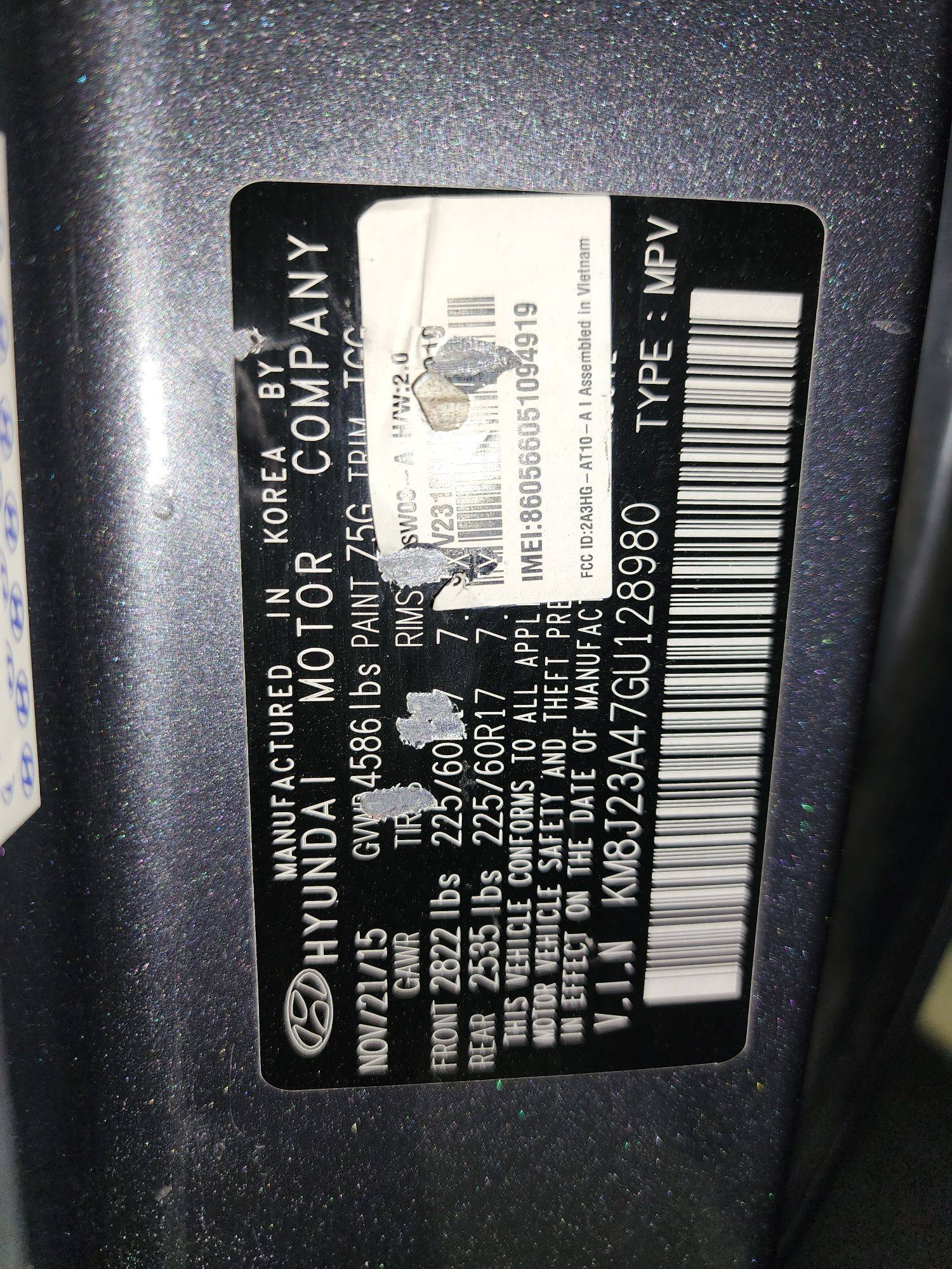 HYUNDAI TUCSON 2016 - Marhaba Auction Used Cars - Image 8