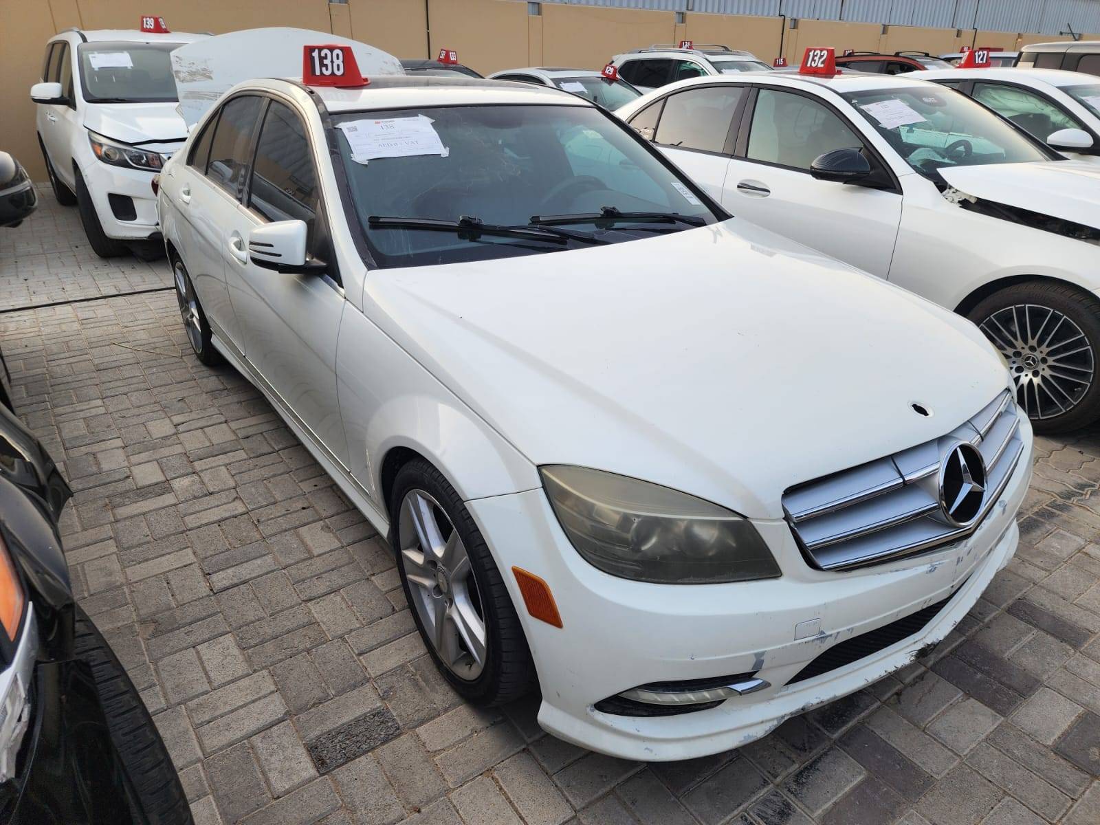 MERCEDES BENZ C300 2011 - Marhaba Auction Used Cars - Image 4