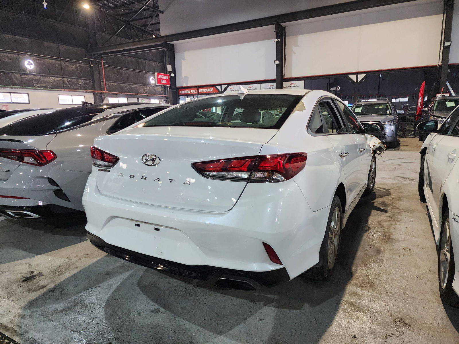 HYUNDAI SONATA 2018 - Marhaba Auction Used Cars - Image 3