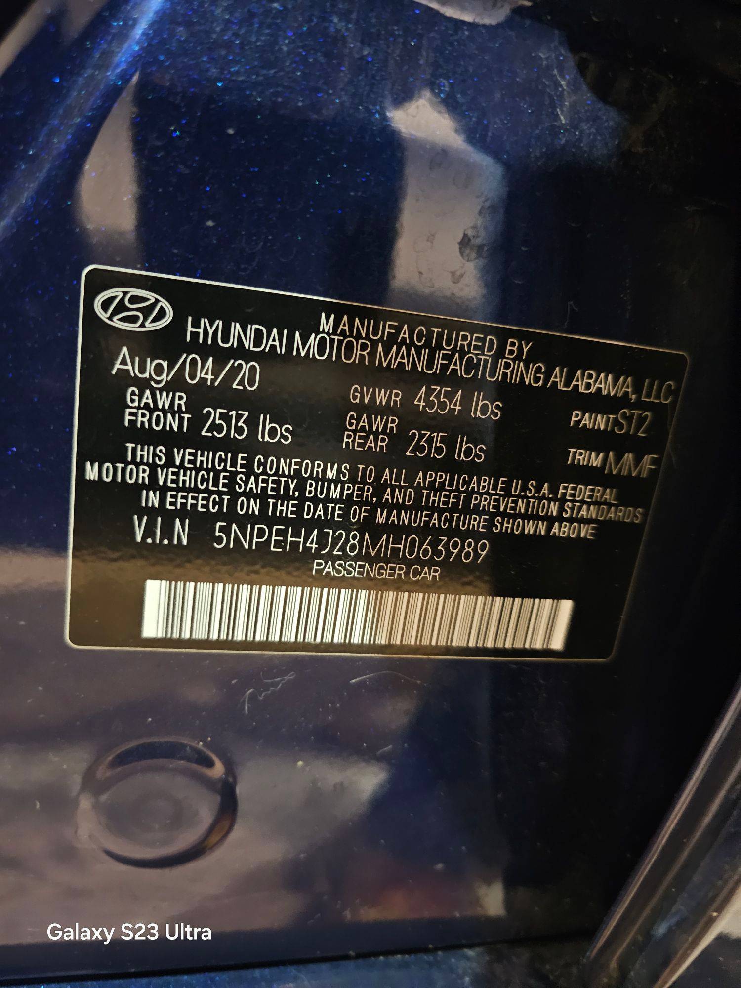 HYUNDAI SONATA 2021 - Marhaba Auction Used Cars - Image 10