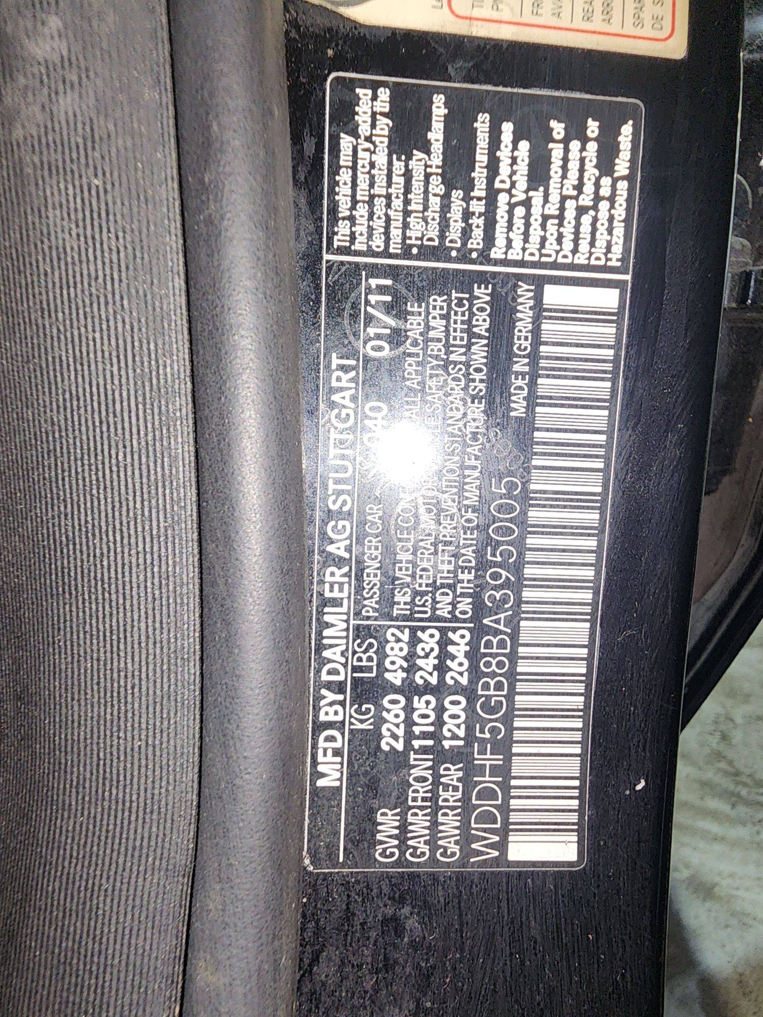 MERCEDES BENZ E 350 2011 - Marhaba Auction Used Cars - Image 11