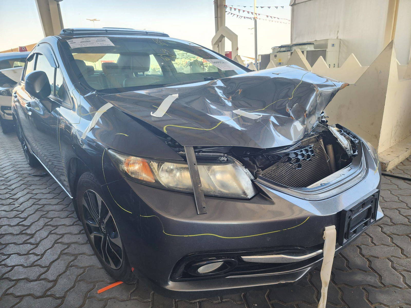 2013 HONDA CIVIC — 319989 Miles — Lot 36992827 - Marhaba Auctions Used Cars - Image 8