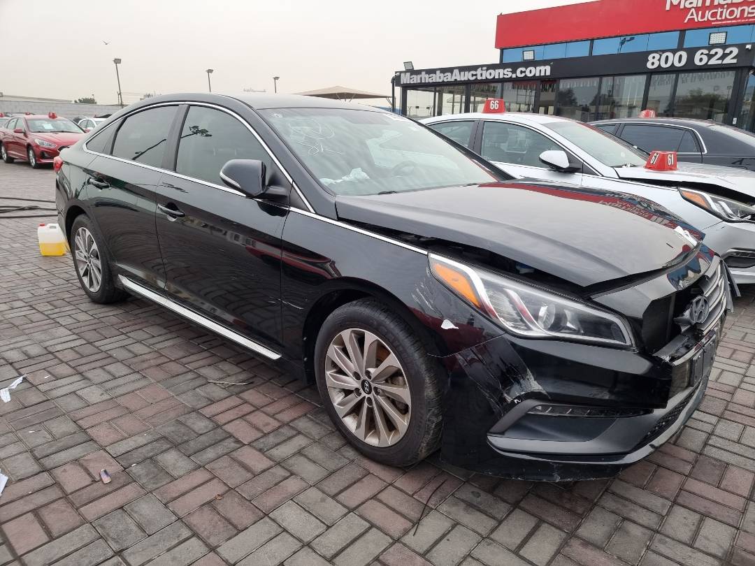 2015 HYUNDAI SONATA — 94266 Miles — Lot 214578 — Ind. 12 - Marhaba Auctions Used Cars - Image 4