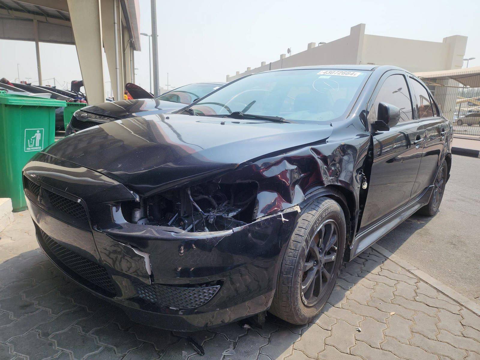 2012 MITSUBISHI LANCER — 117017 Miles — Lot 8835 — Souq - Marhaba Auctions Used Cars - Image 8