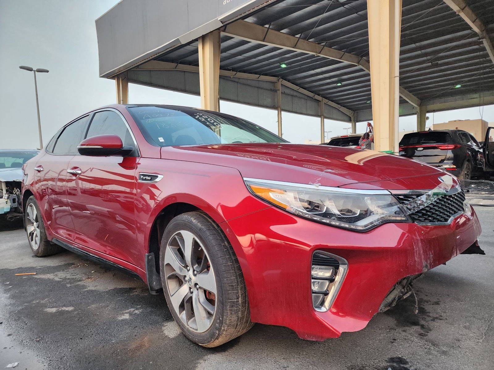 2018 KIA OPTIMA — 93113 Miles — Lot 88202 — Souq - Marhaba Auctions Used Cars - Image 8