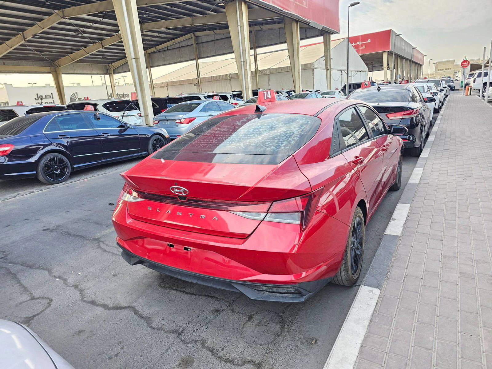 HYUNDAI ELANTRA 2021 - Marhaba Auction Used Cars - Image 4