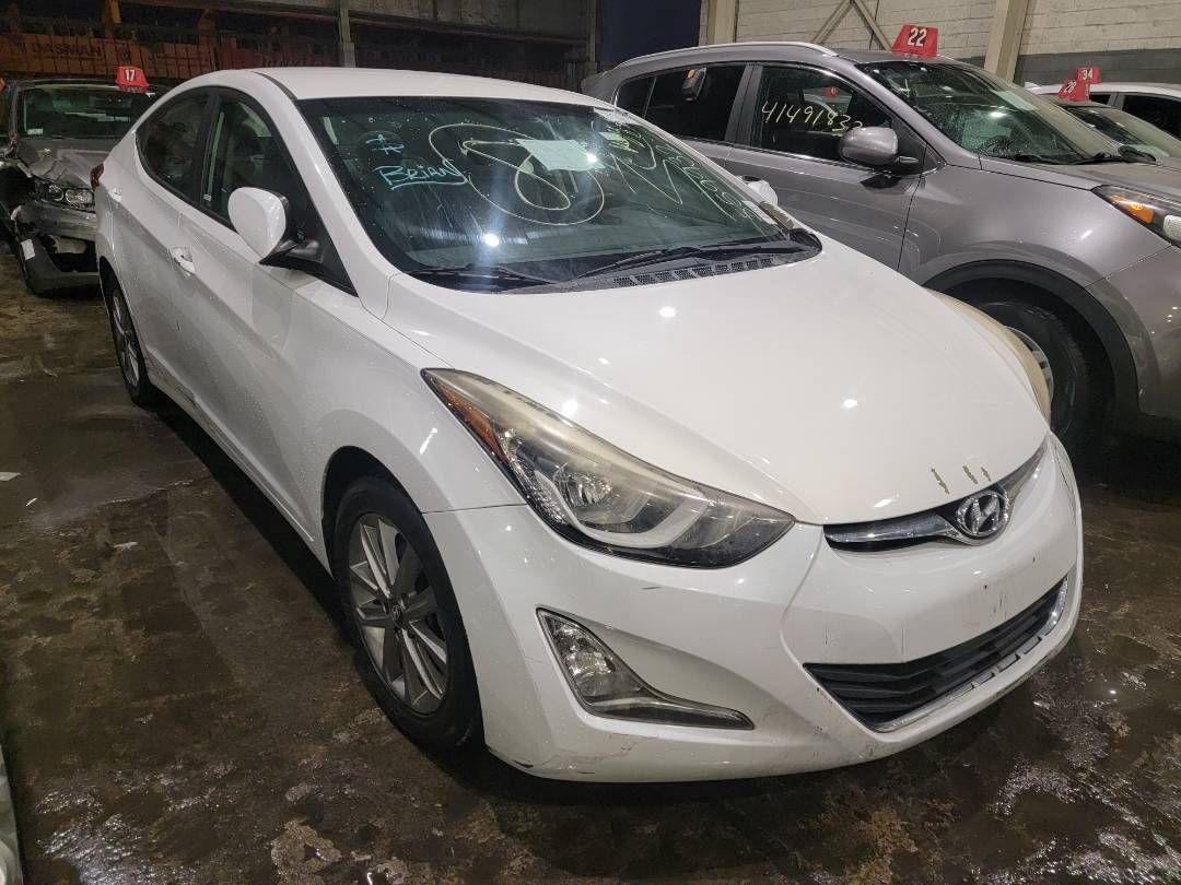 2015 HYUNDAI ELANTRA — 101323 Miles — Lot 2628019 — Main - Marhaba Auctions Used Cars - Image 4