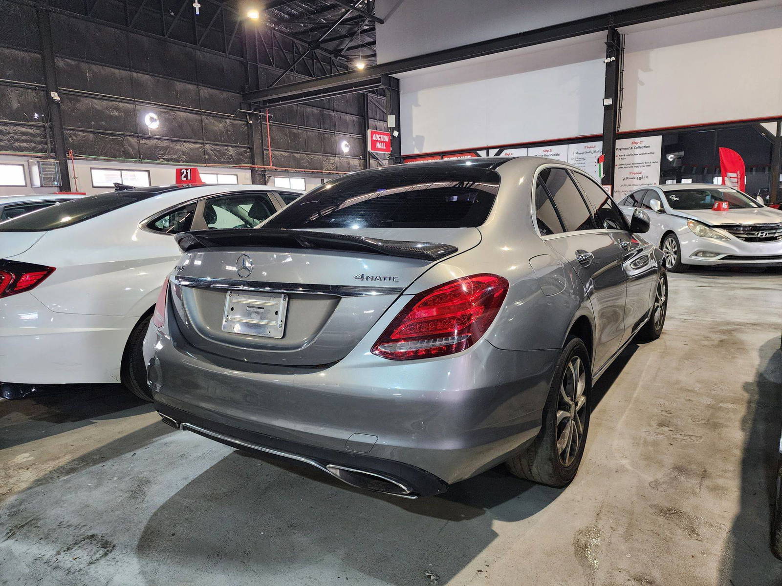 MERCEDES BENZ C300 2015 - Marhaba Auction Used Cars - Image 6