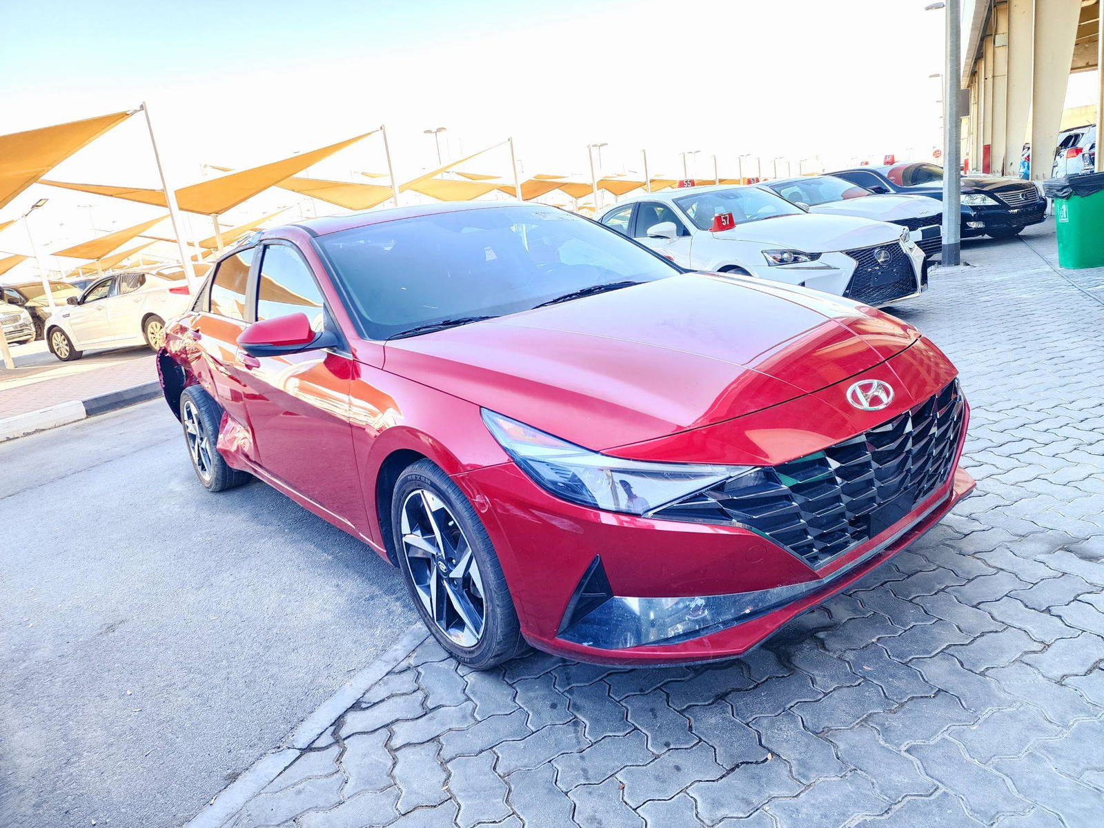 2021 HYUNDAI ELANTRA — 64682 Miles — Lot 7MU101466 — Souq - Marhaba Auctions Used Cars - Image 4