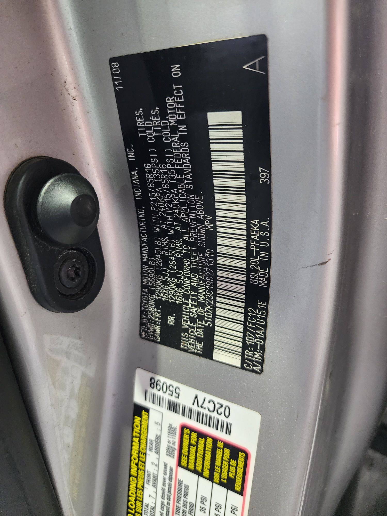 TOYOTA SIENNA 2009 - Marhaba Auction Used Cars - Image 10