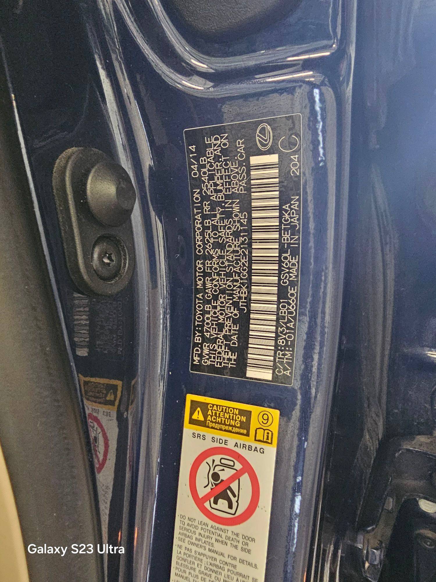 LEXUS ES 350 2014 - Marhaba Auction Used Cars - Image 10