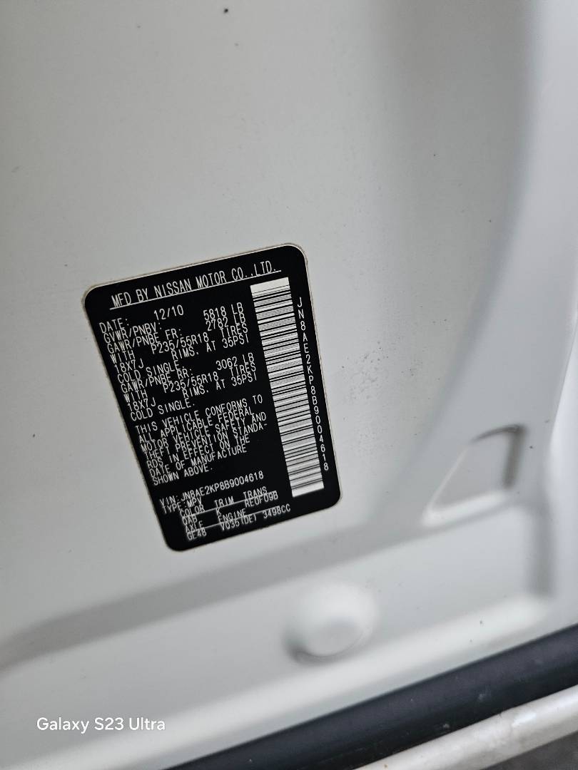 2011 NISSAN QUEST — 128020 Miles — Lot 9004618 — Main - Marhaba Auctions Used Cars - Image 11