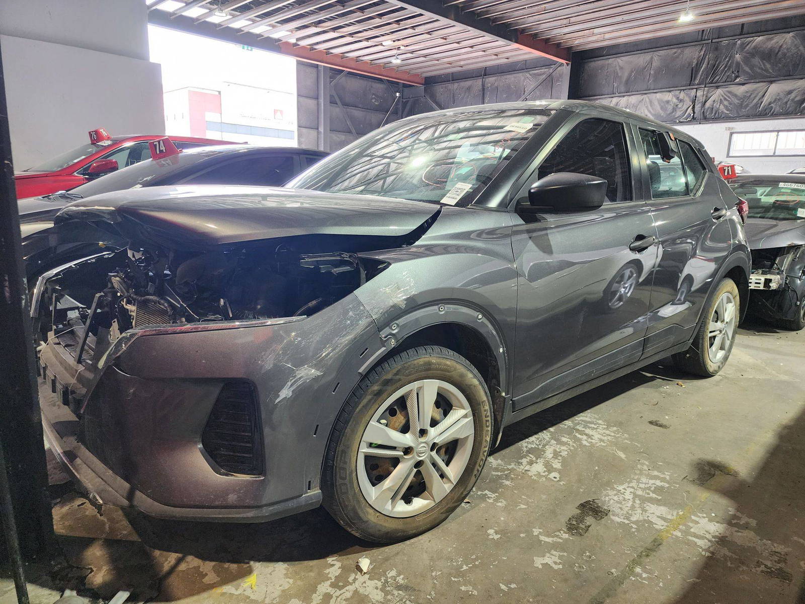2021 NISSAN KICKS — 53680 Miles — Lot BV8ML566160 — Main - Marhaba Auctions Used Cars - Image 3