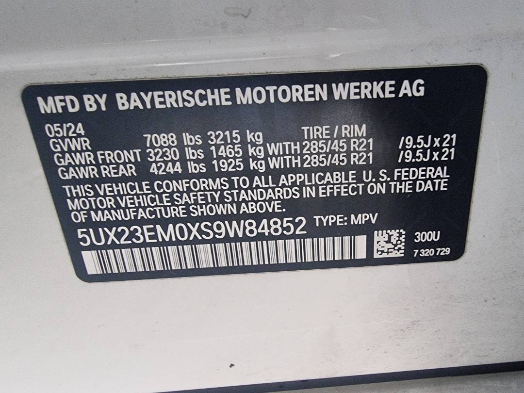 BMW X7 XDRIVE40I 2025 - Marhaba Auction Used Cars - Image 9