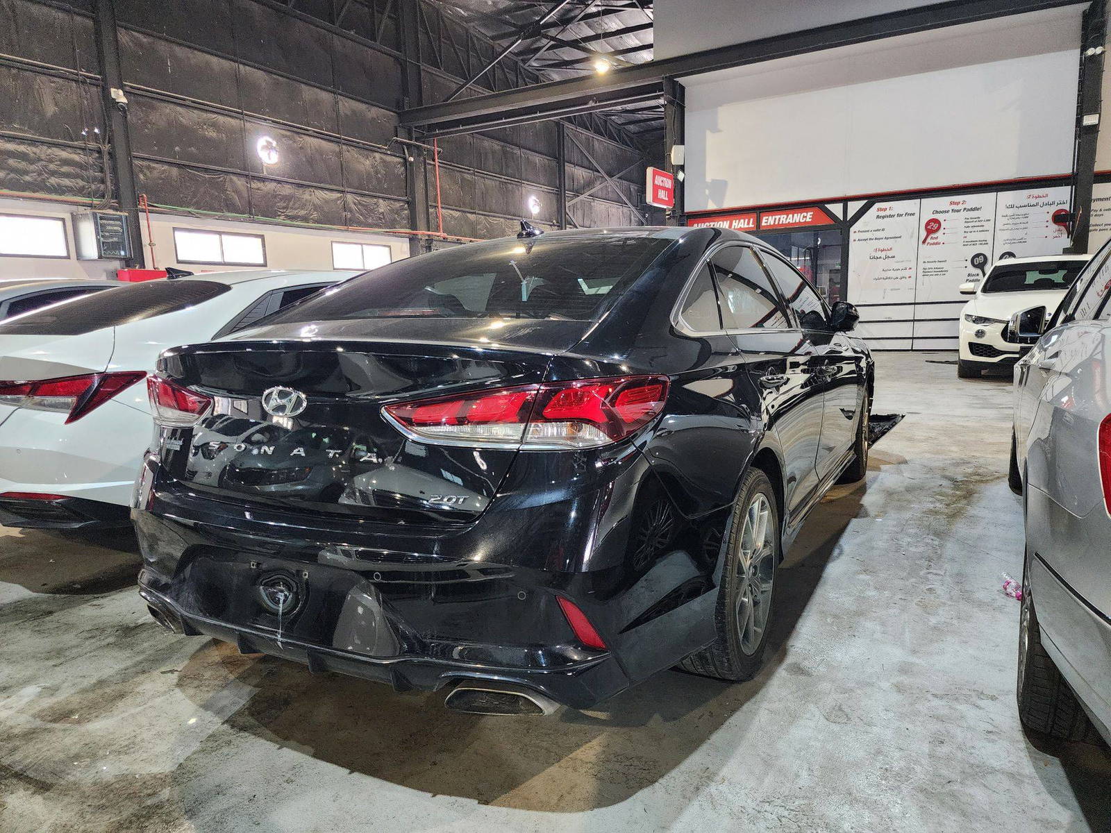2018 HYUNDAI SONATA — 133242 Miles — Lot 41550184 — Main - Marhaba Auctions Used Cars - Image 3