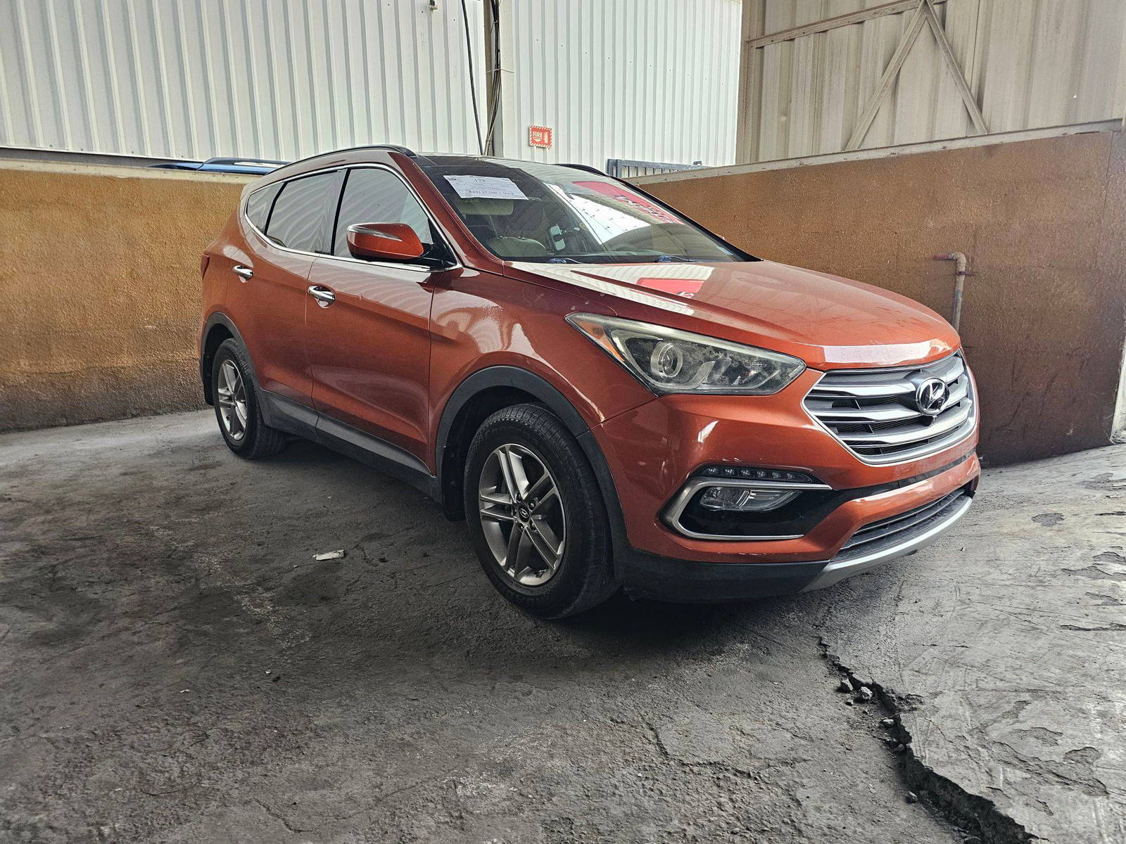 Hyundai Santa Fe 2017 view 2