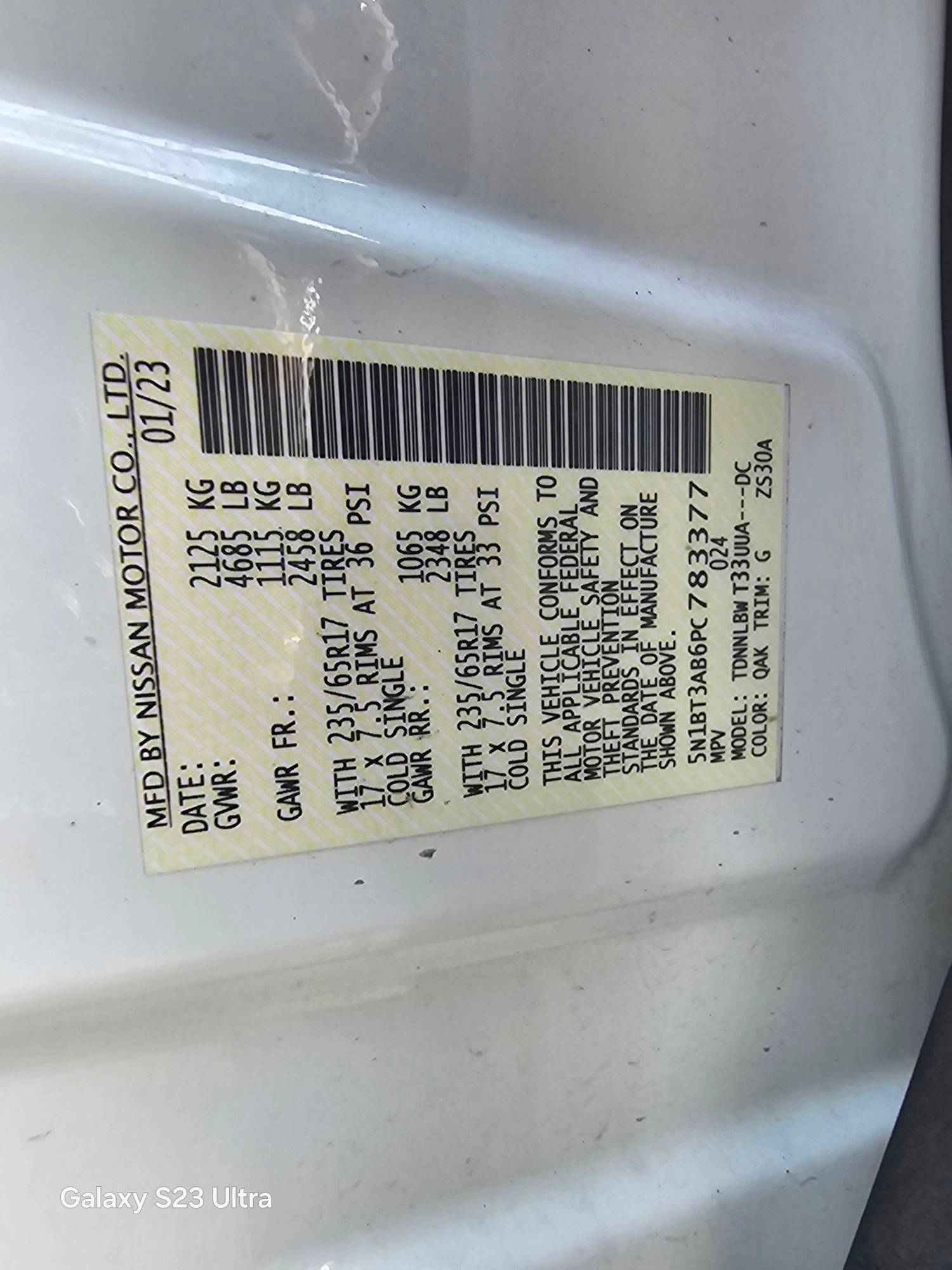 2023 NISSAN ROGUE — 49770 Miles — Lot PC783377 — Souq - Marhaba Auctions Used Cars - Image 9