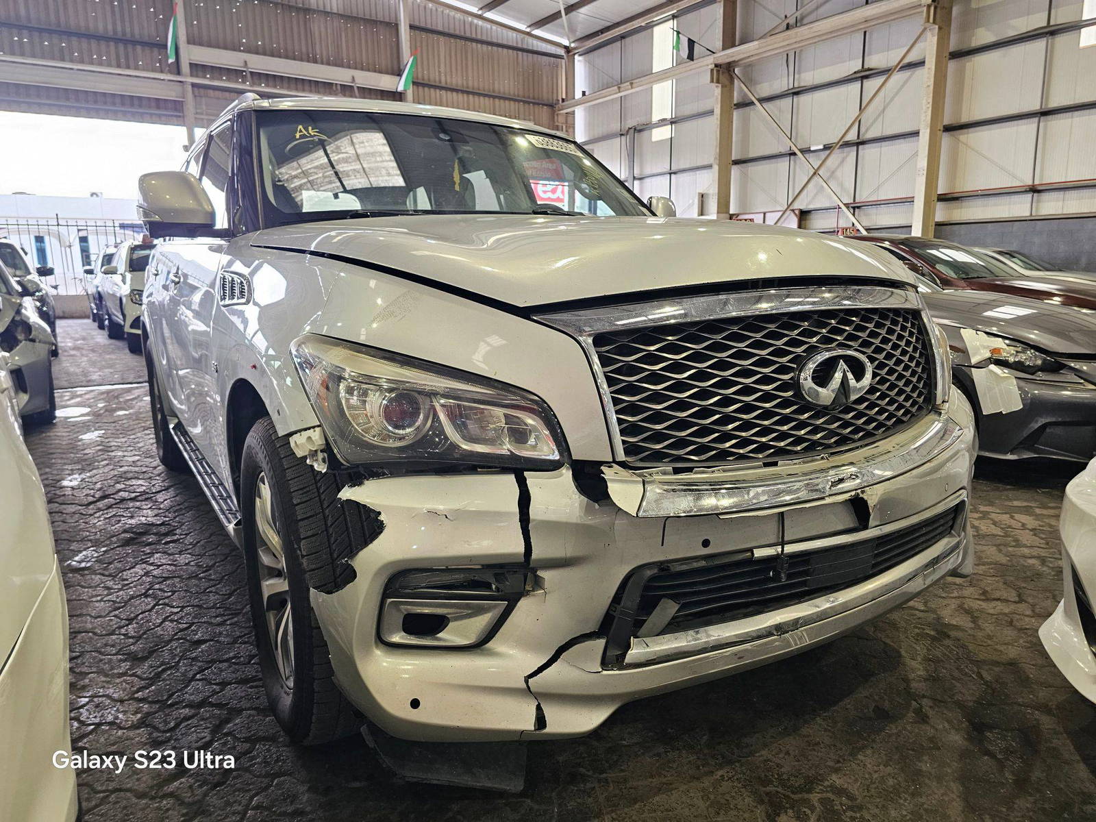 INFINITI QX80 2016 - Marhaba Auction Used Cars - Image 4