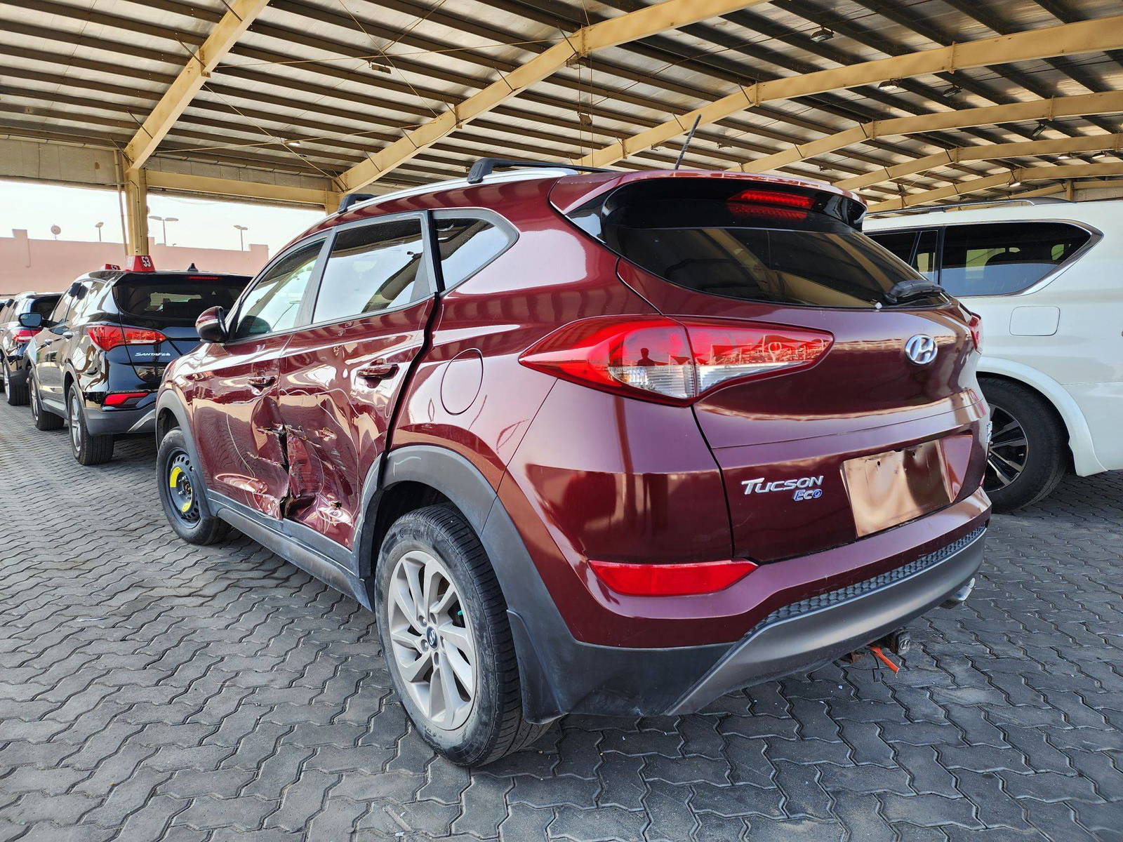 2016 HYUNDAI TUCSON — 120848 Miles — Lot U082651 — Main - Marhaba Auctions Used Cars - Image 3