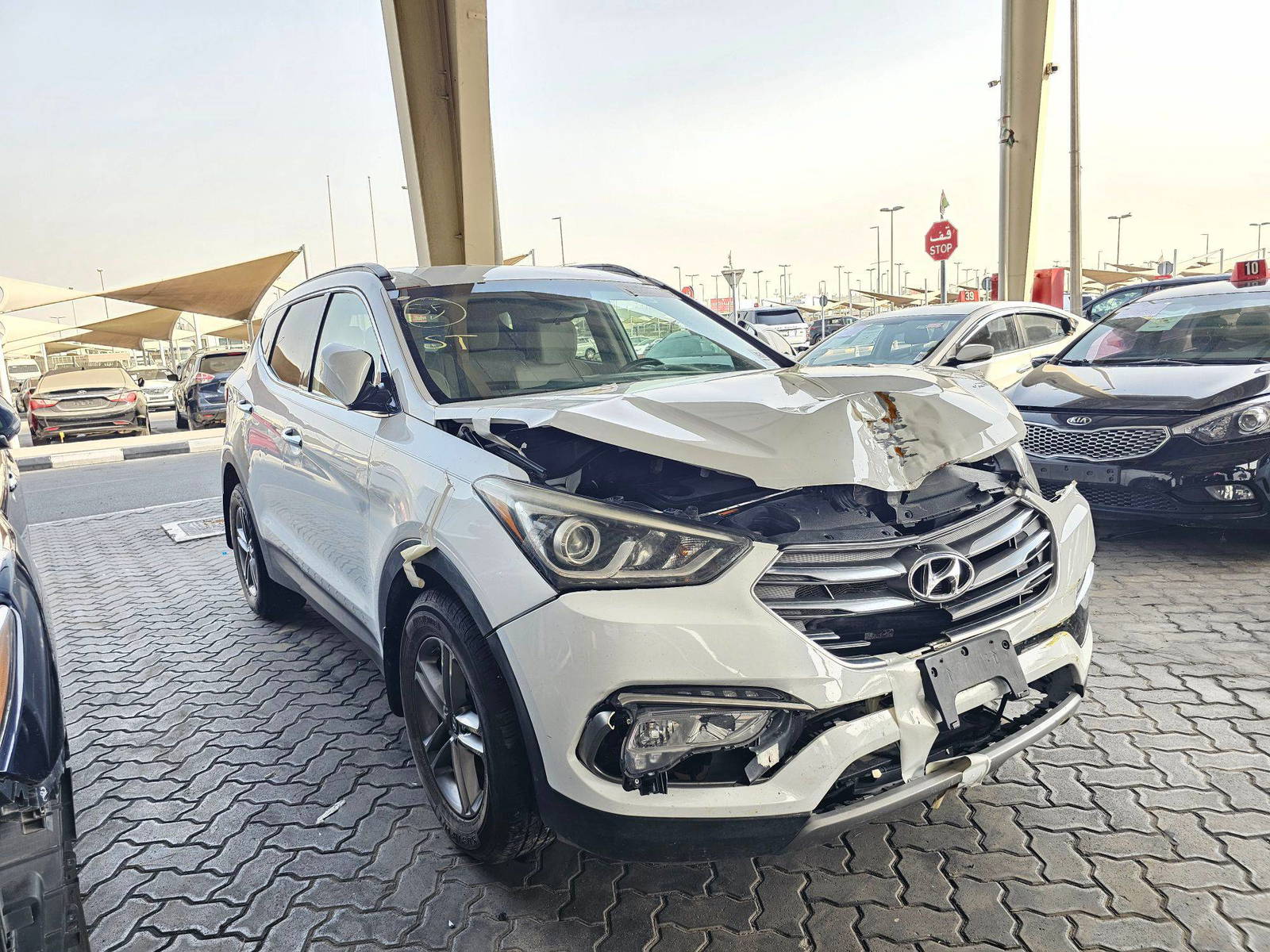 HYUNDAI SANTA FE SPORT 2017 - Marhaba Auction Used Cars - Image 5