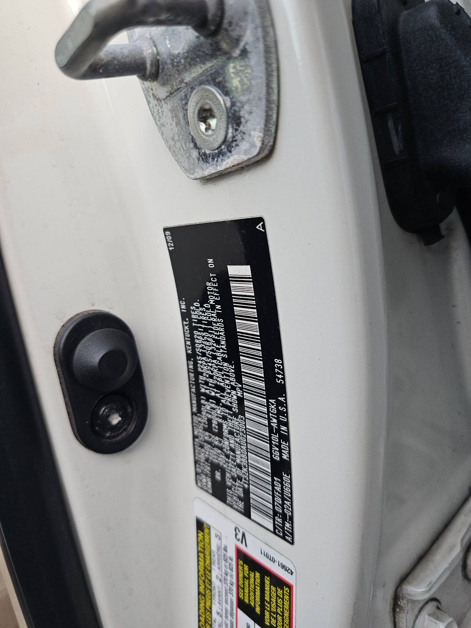 TOYOTA VENZA 2010 - Marhaba Auction Used Cars - Image 9