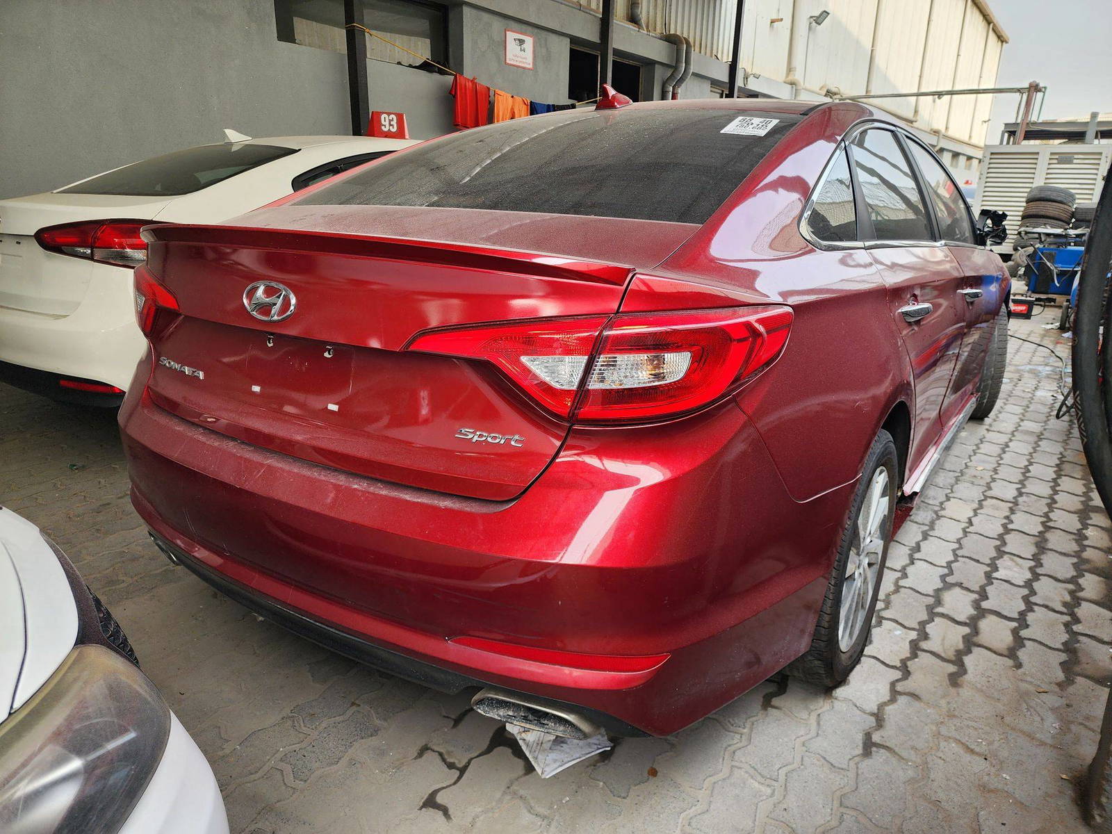 HYUNDAI SONATA 2016 - Marhaba Auction Used Cars - Image 4