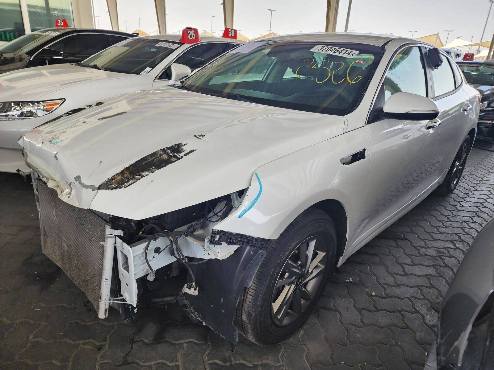 2019 KIA OPTIMA — 93649 Miles — Lot 12526 — Main - Marhaba Auctions Used Cars - Image 6