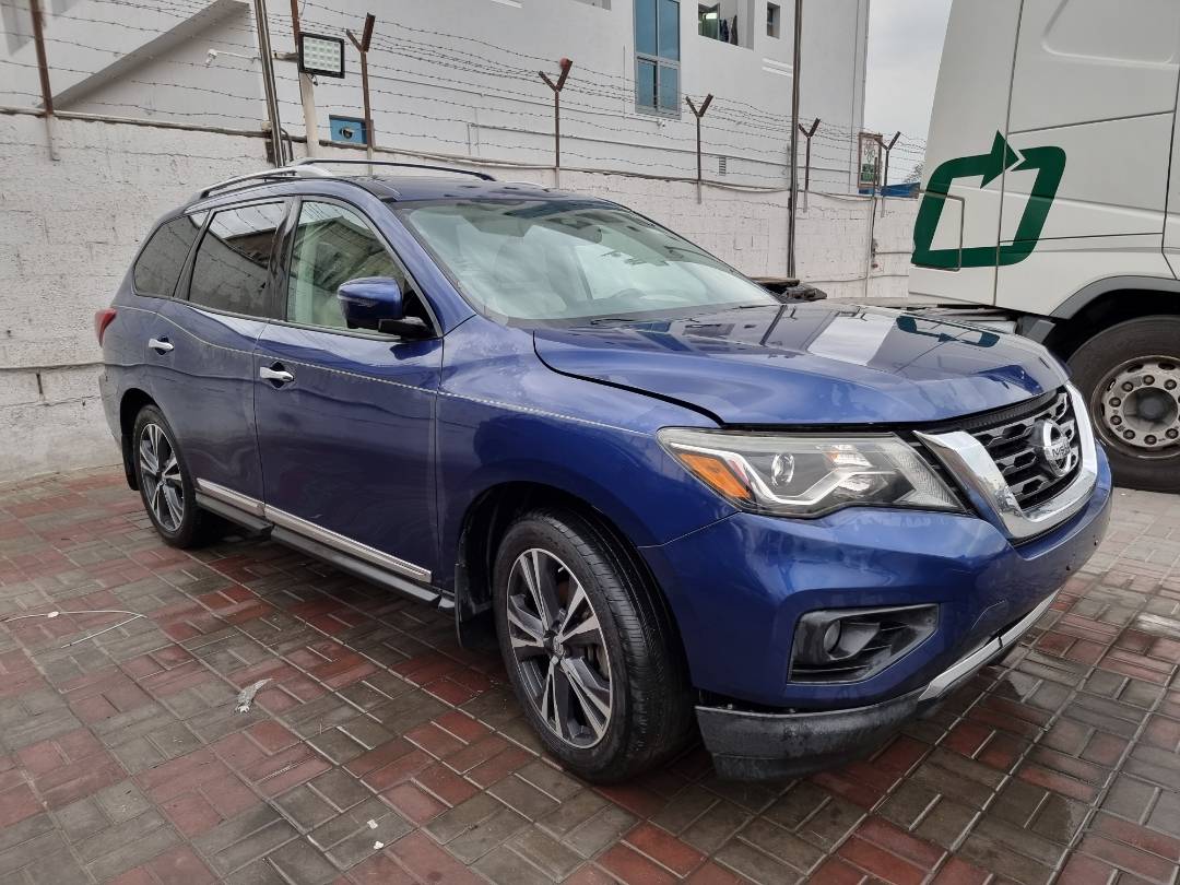 2017 NISSAN PATHFINDER — 148645 Miles — Lot 215487 — Ind. 12 - Marhaba Auctions Used Cars - Image 3