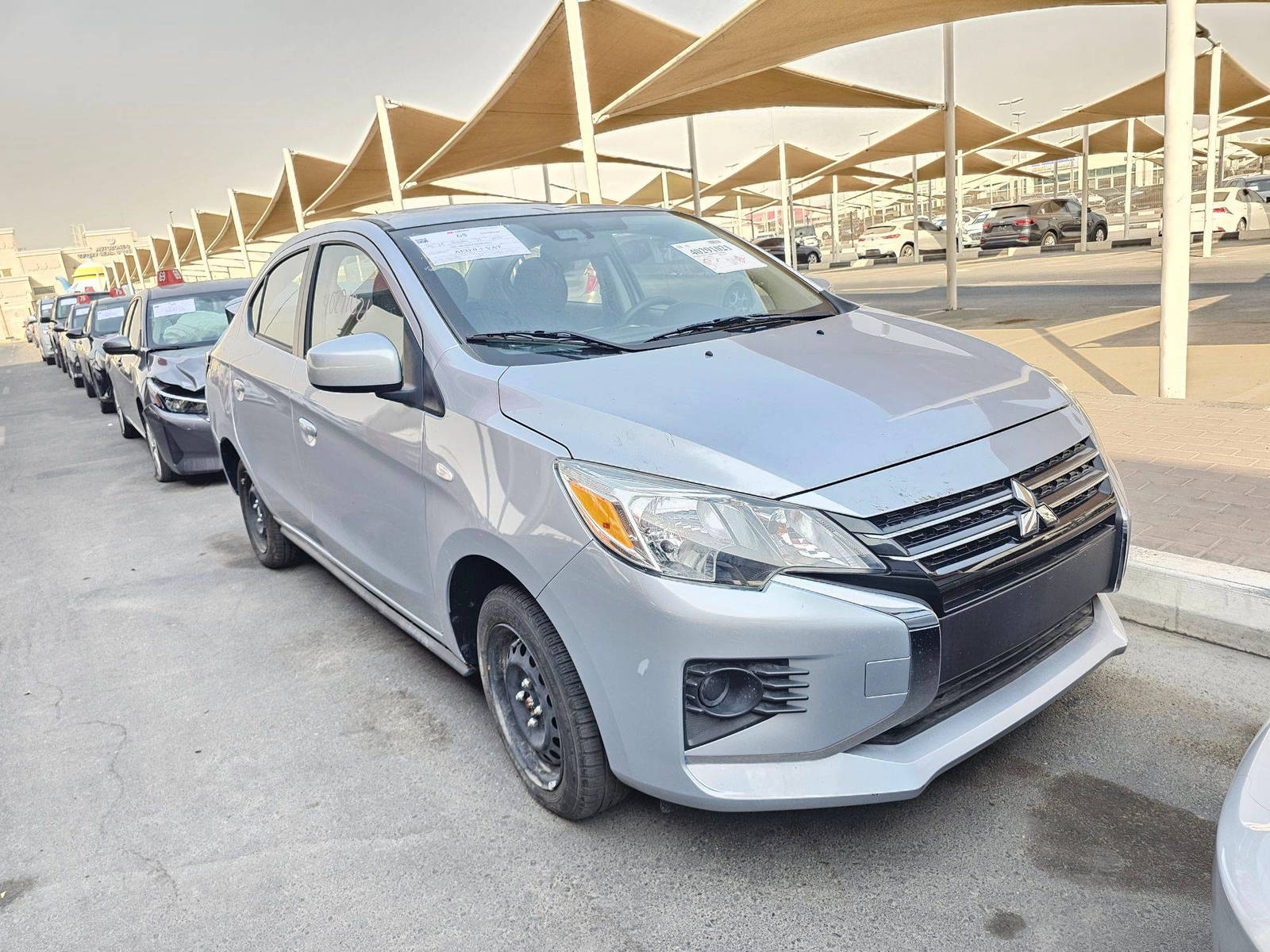 2024 MITSUBISHI MIRAGE — 3805 Miles — Lot RHF01825 — Souq - Marhaba Auctions Used Cars - Image 3