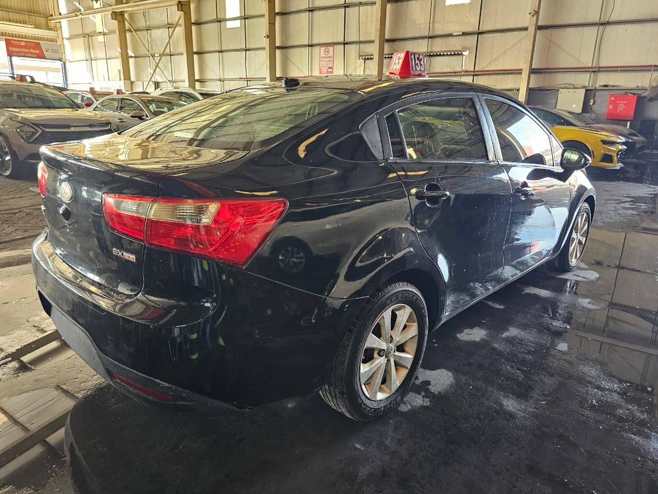 2013 KIA RIO — 128729 Miles — Lot 3XD6189243 — Main - Marhaba Auctions Used Cars - Image 3