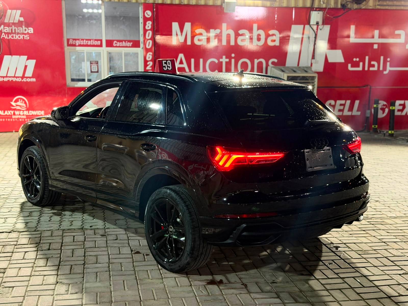 2024 AUDI Q3 — 26977 KM — Lot R1026112 — Al Sajaa - Marhaba Auctions Used Cars - Image 6