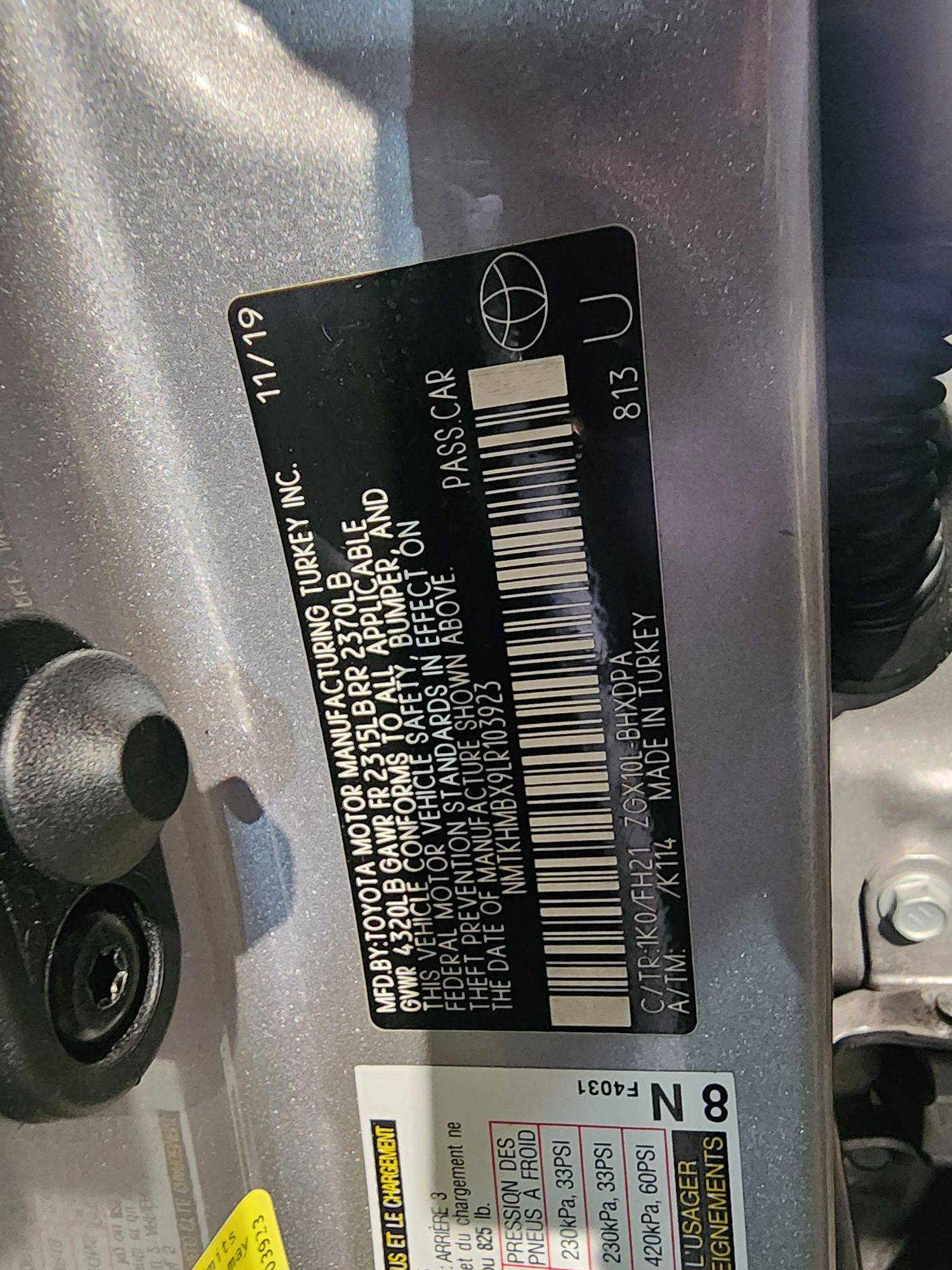 2020 TOYOTA C-HR — 47771 Miles — Lot 86830 — Souq - Marhaba Auctions Used Cars - Image 10