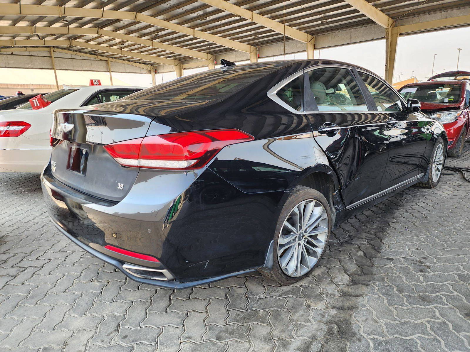 2016 HYUNDAI GENESIS — 188283 Miles — Lot 57961094 — Main - Marhaba Auctions Used Cars - Image 3