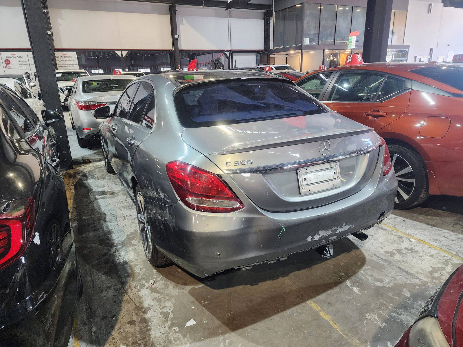 MERCEDES BENZ C300 2016 - Marhaba Auction Used Cars - Image 3