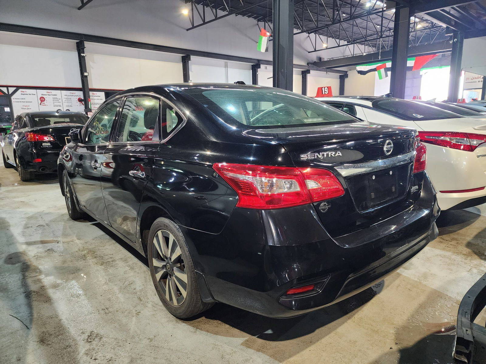 2019 NISSAN SENTRA — 97017 Miles — Lot 455348 — Main - Marhaba Auctions Used Cars - Image 3
