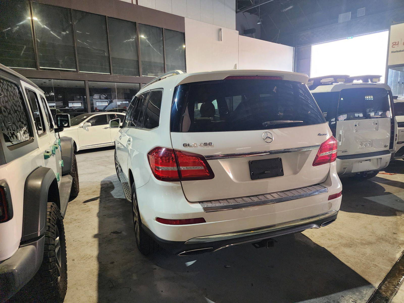 MERCEDES BENZ GLS 450 2018 - Marhaba Auction Used Cars - Image 5