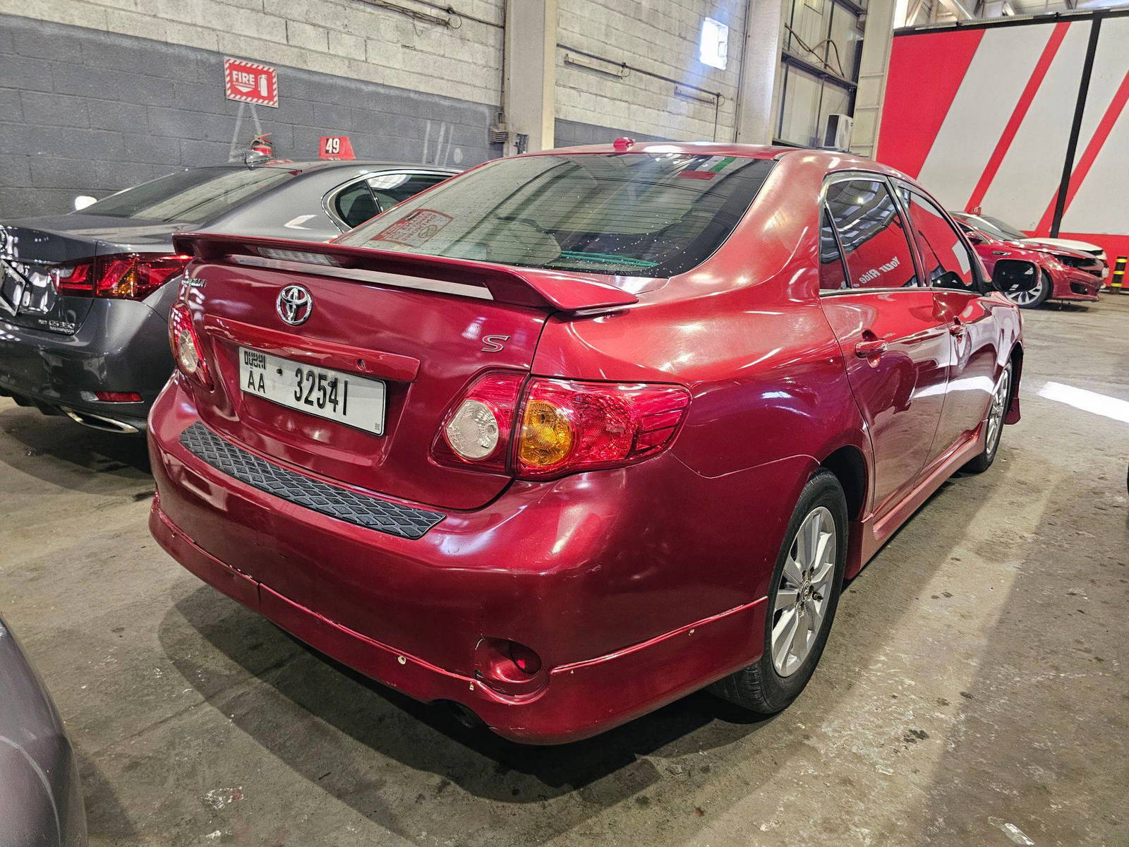 2010 TOYOTA COROLLA — 346925 Miles — Lot 4AC283518 — Main - Marhaba Auctions Used Cars - Image 3