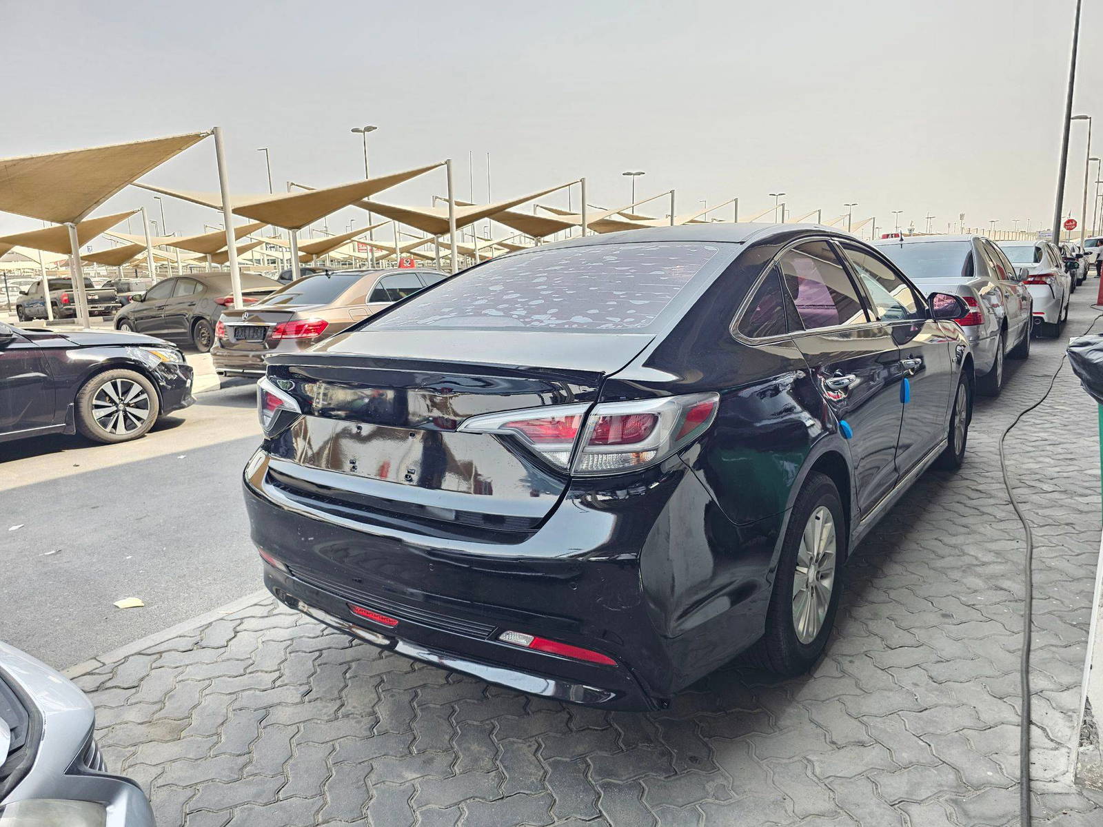 2018 HYUNDAI SONATA — 51176 KM — Lot B7JY003488 — Souq - Marhaba Auctions Used Cars - Image 3