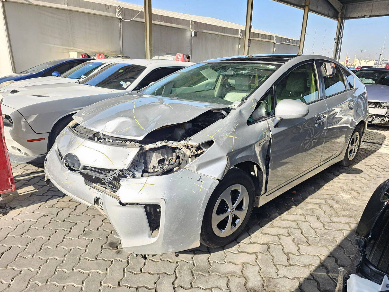 2013 TOYOTA PRIUS — 193643 Miles — Lot U7D5569851 — Souq - Marhaba Auctions Used Cars - Image 4