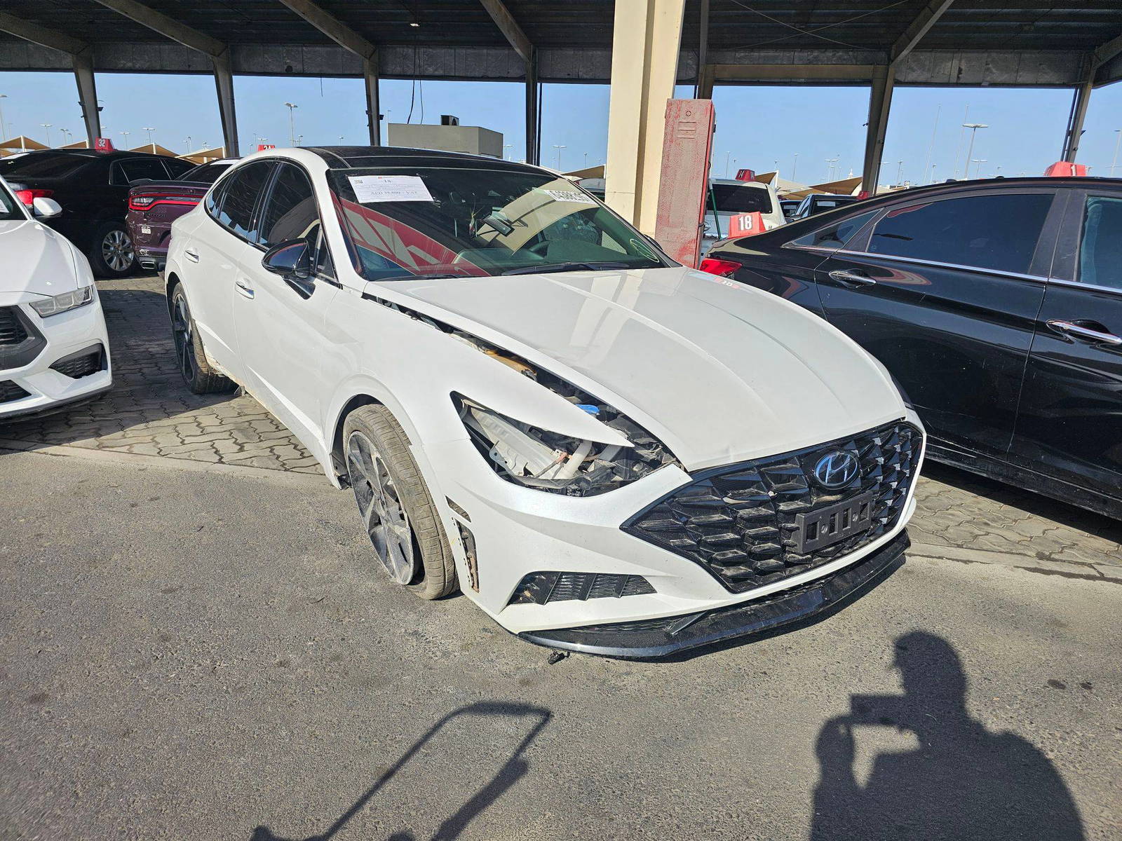 HYUNDAI SONATA 2021 - Marhaba Auction Used Cars - Image 4