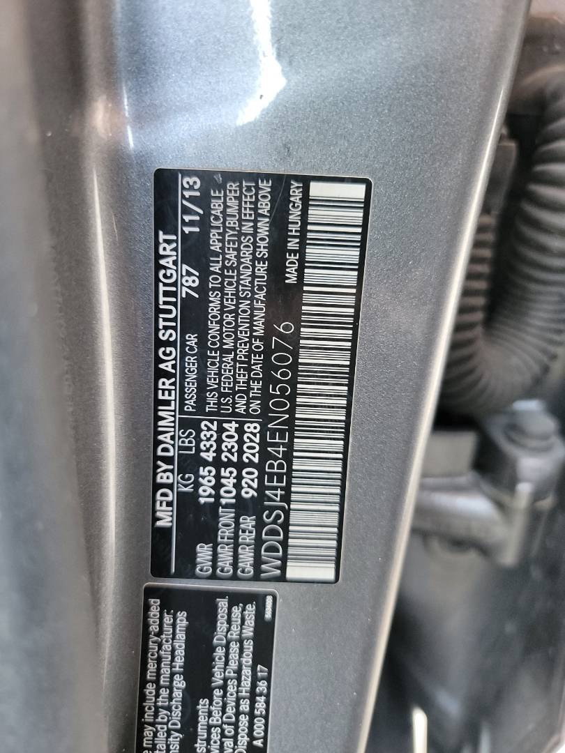 2014 MERCEDES BENZ CLA 250 — 79097 Miles — Lot EB4EN056076 — Souq - Marhaba Auctions Used Cars - Image 11