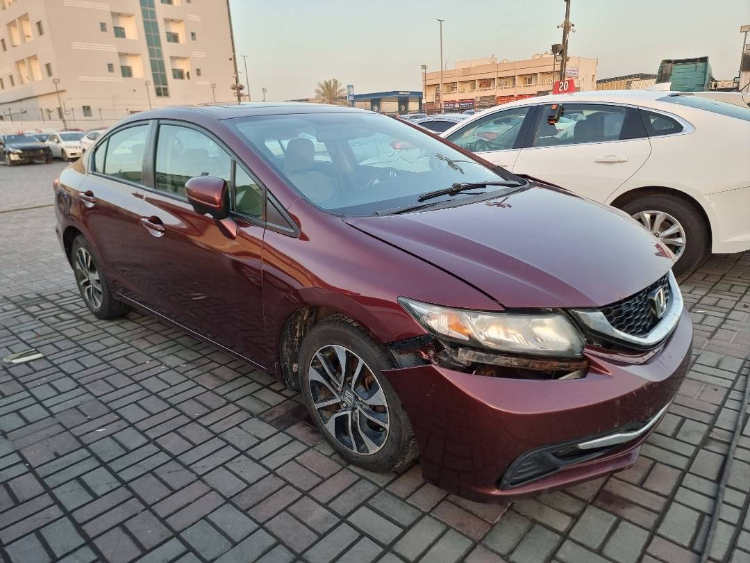 2014 HONDA CIVIC — 192778 KM — Lot 215487 — Ind. 12 - Marhaba Auctions Used Cars - Image 5
