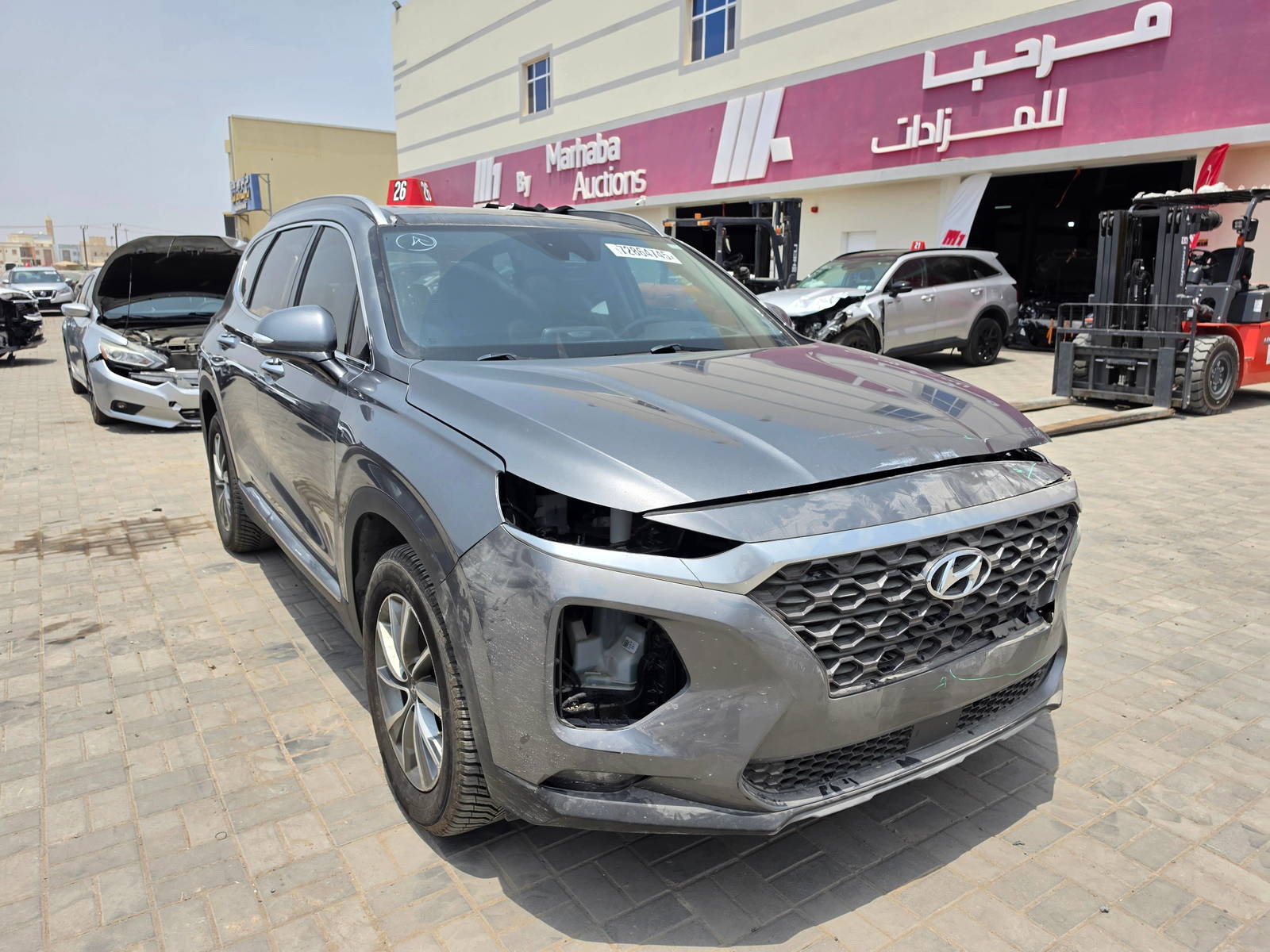 2019 HYUNDAI SANTA FE LIMITED — 65848 Miles — Lot 7KH041399 - Marhaba Auctions Used Cars - Image 3
