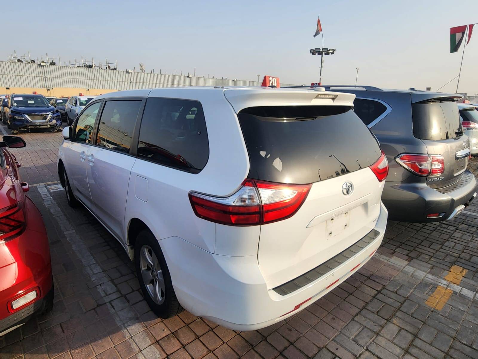 2016 TOYOTA SIENNA — 171675 Miles — Lot 738865 — Main - Marhaba Auctions Used Cars - Image 3