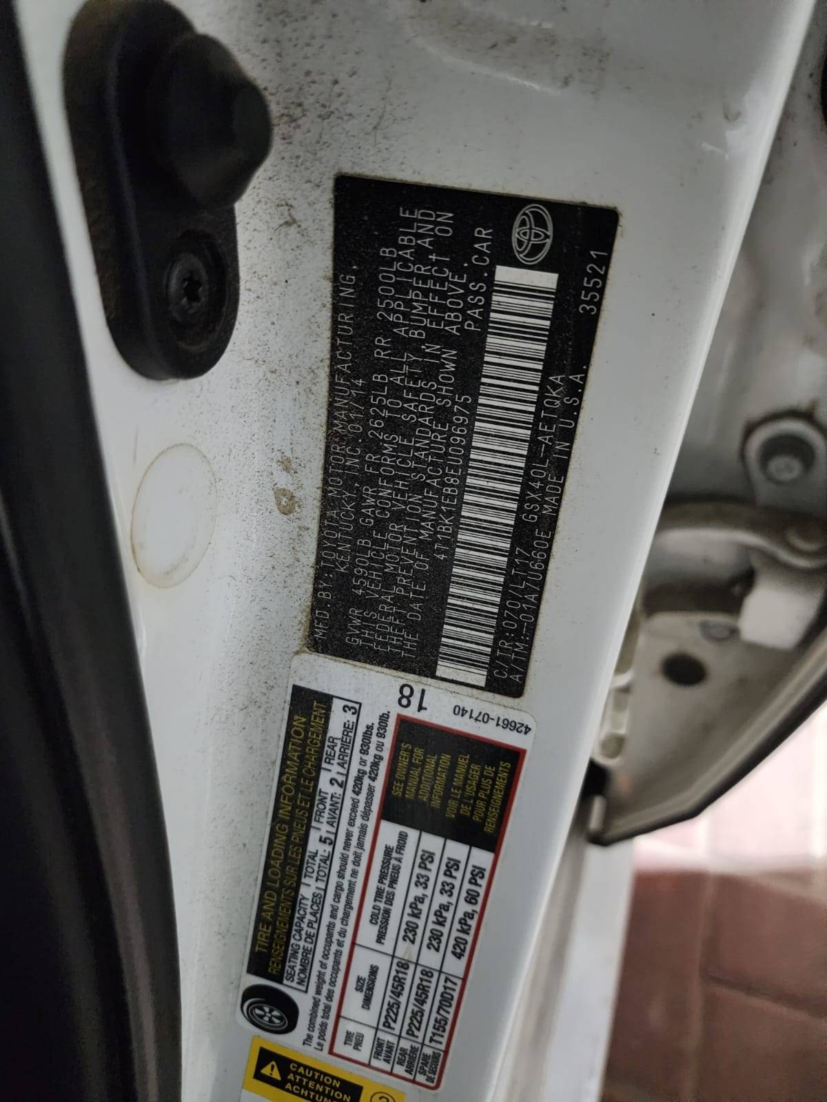 TOYOTA AVALON 2014 - Marhaba Auction Used Cars - Image 14
